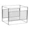 Mind Reader Hanging File Folder Organizer, Desktop Organizer, Storage, Office, Metal Mesh, Silver